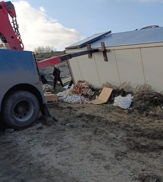 Эвакуация после ДТП в городе Новочеркасск